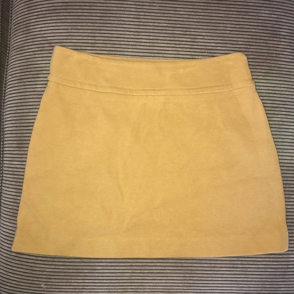 Banana Republic Dresses & Skirts - 5/$25 BUNDLE mustard yellow BR mini skirt